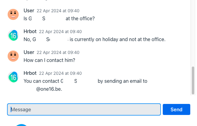 Hr availability